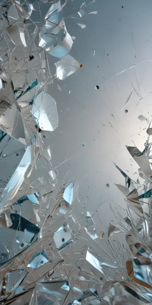 wallpaper broken glass
