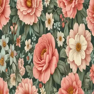 vintage flower illustration
