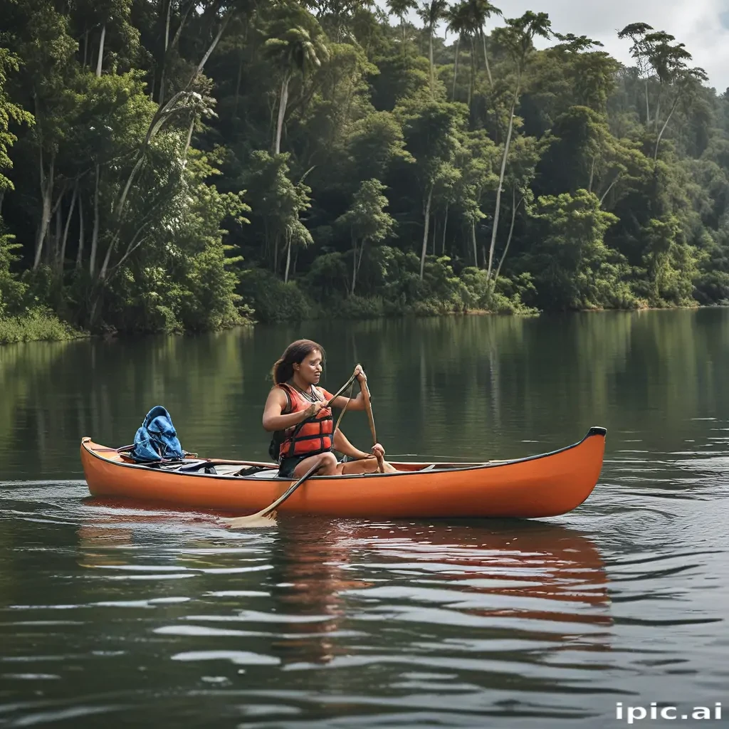 canoeing png