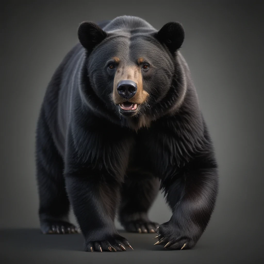 black bear png