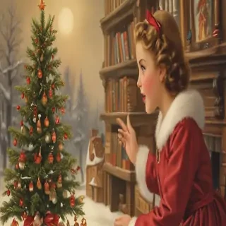antique christmas images