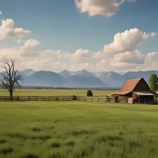 ranch background