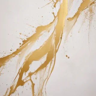 gold and white background