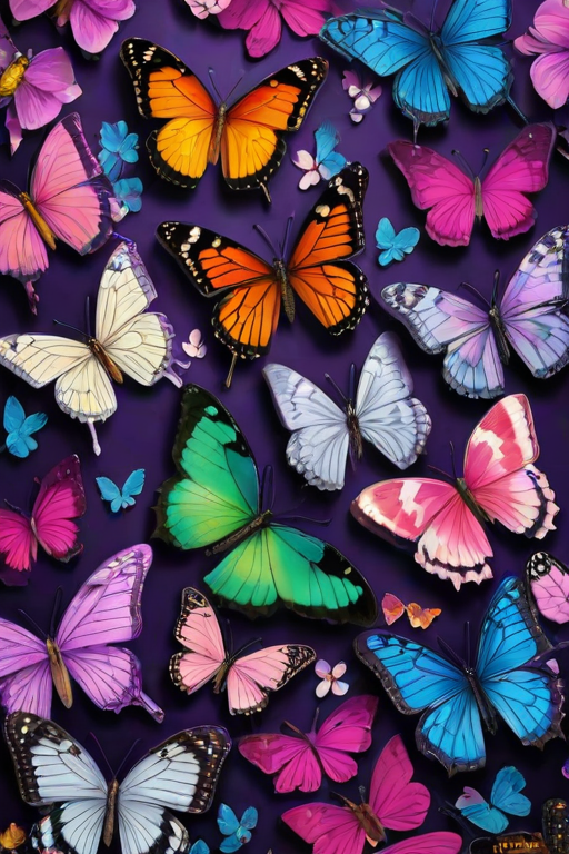 butterfly phone background
