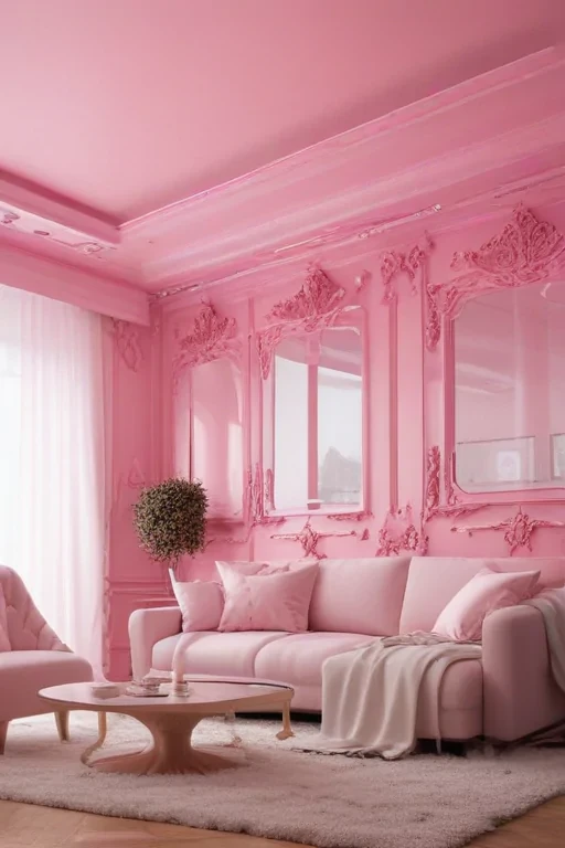 pink home screen