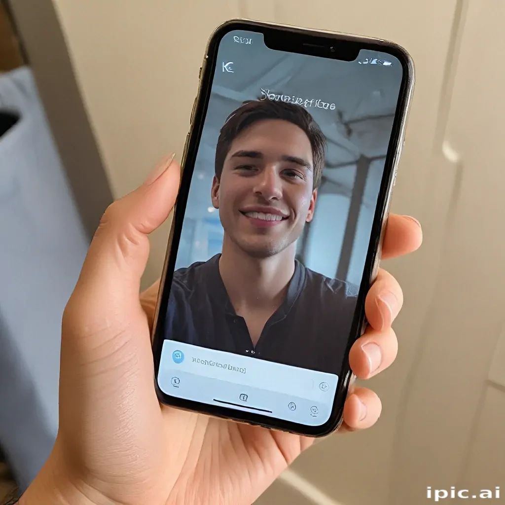 person holding phone