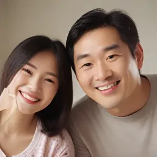 free use asian family