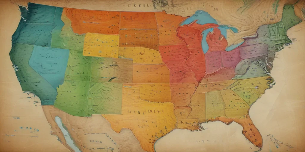 map of the us