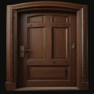 opening door png