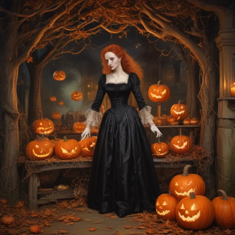 public domain vintage halloween art