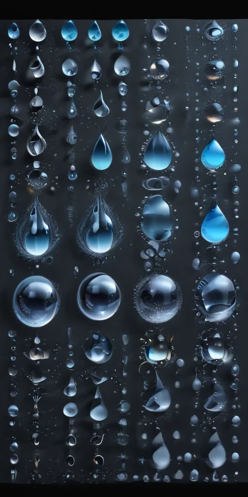 water drops clip art
