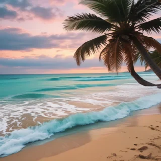 ios beach wallpaper