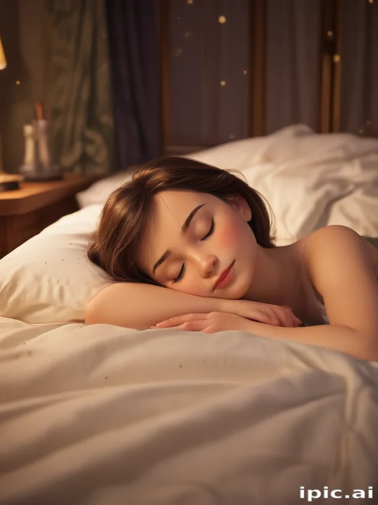 sleeping in cartoons