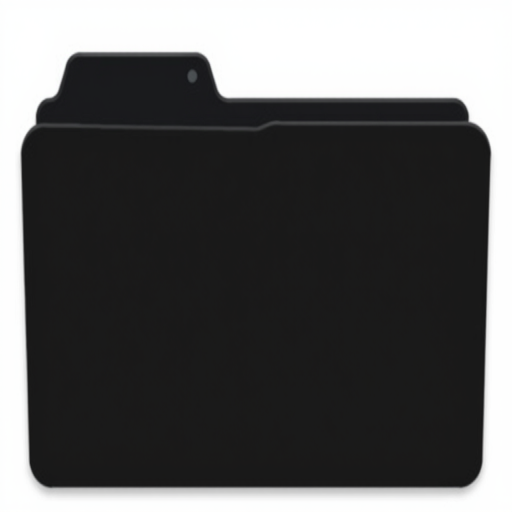 black folder png