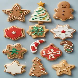 clip art christmas cookies