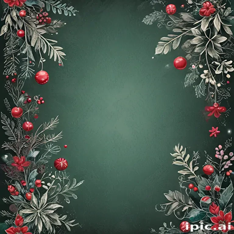 pretty christmas background
