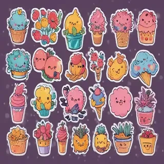 stickers clipart