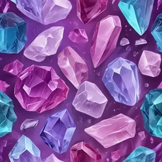 crystals background