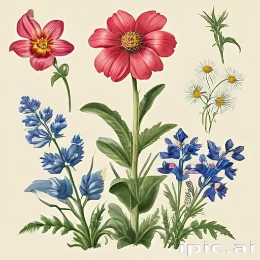 free wildflower clipart