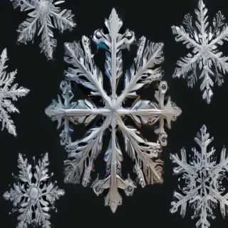snowflakes png transparent