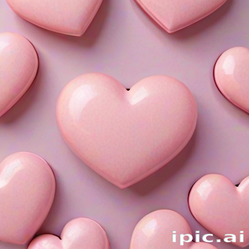 aesthetic heart background