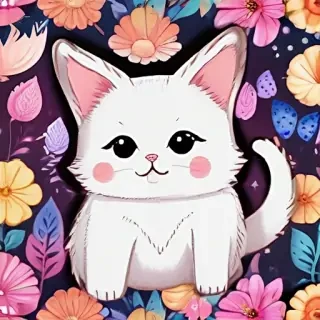 cute background drawing