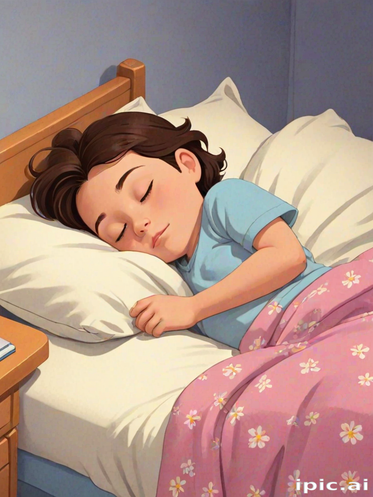 sleeping cartoon picture
