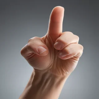 transparent thumbs up
