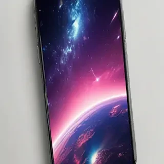 space background phone