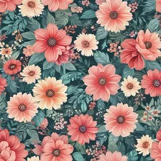 floral computer background