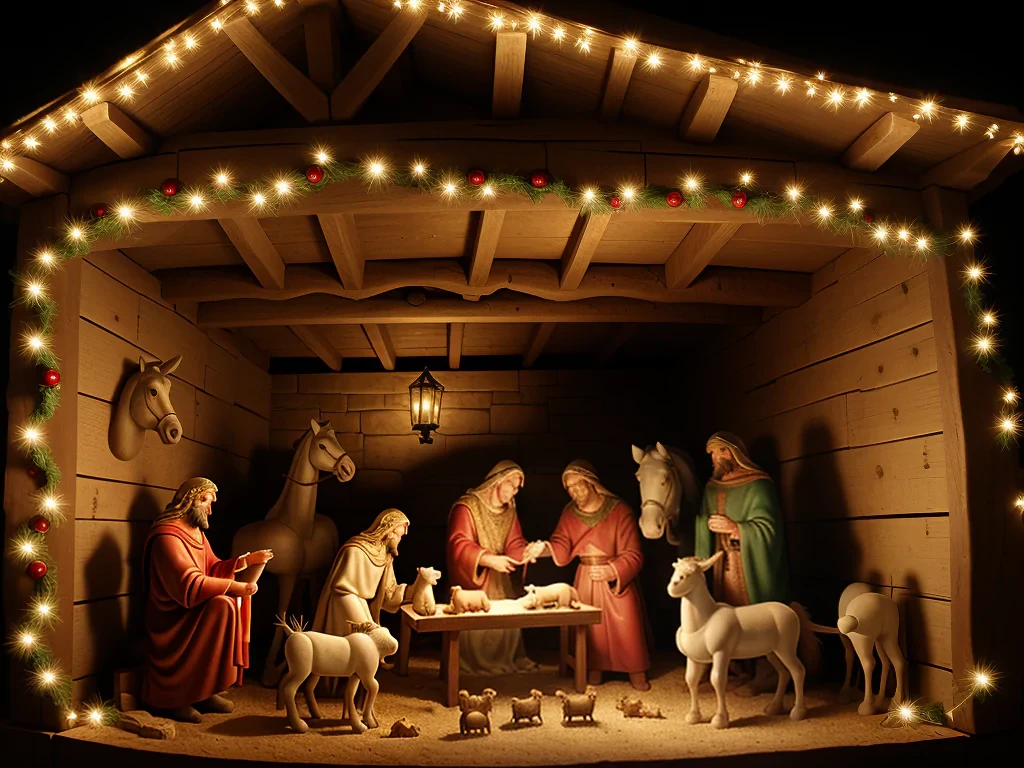 manger scene images free