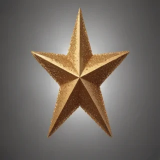 glitter star png