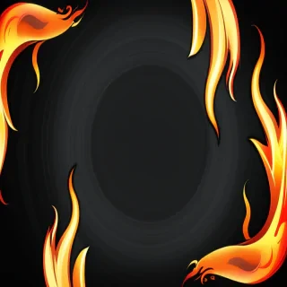 background with fire