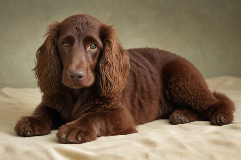 irish water spaniel