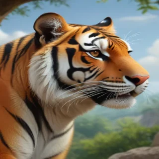 tiger cartoon tiger