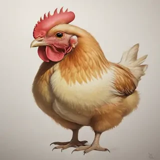 chicken drawing