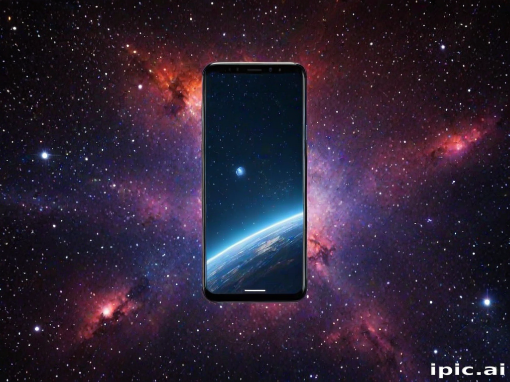 space background phone