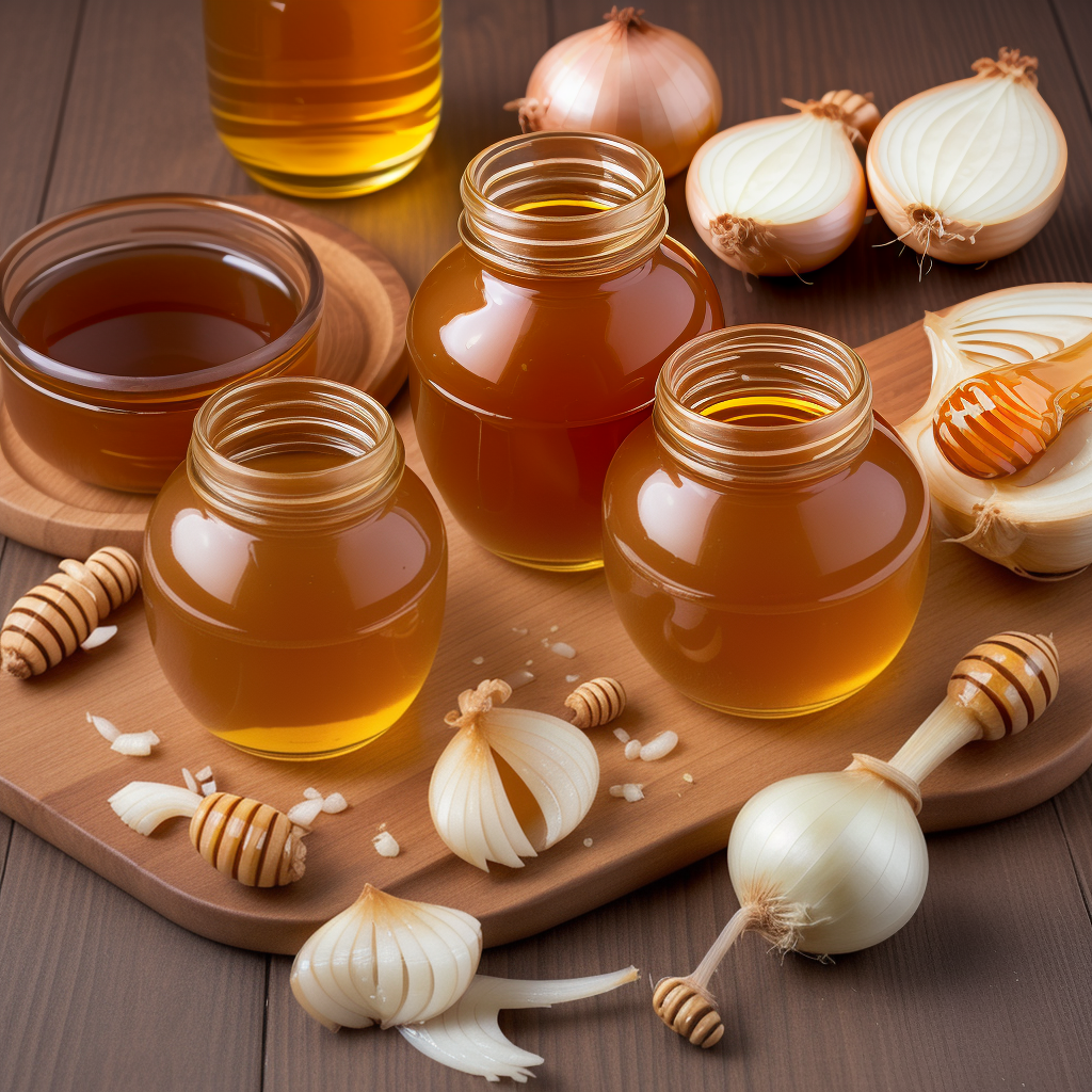 honey and onion for cough