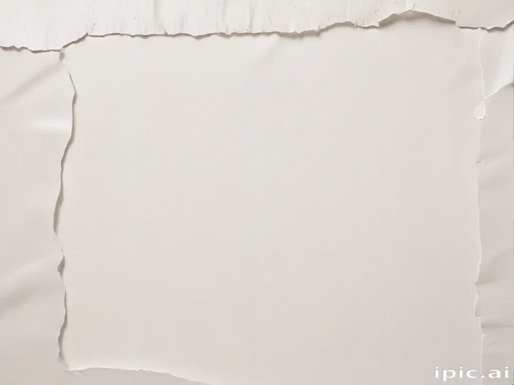 torn paper transparent