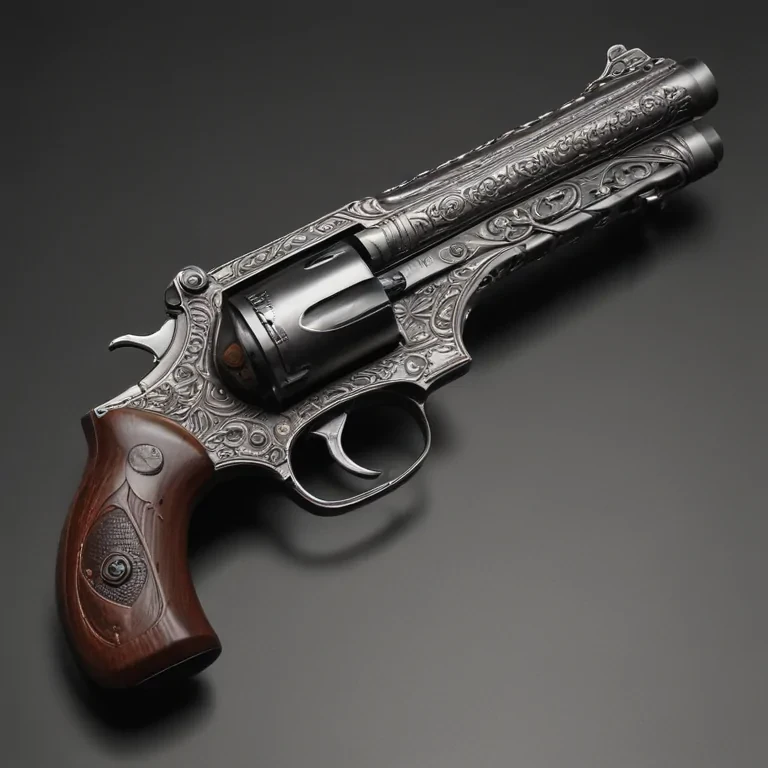 gun no background