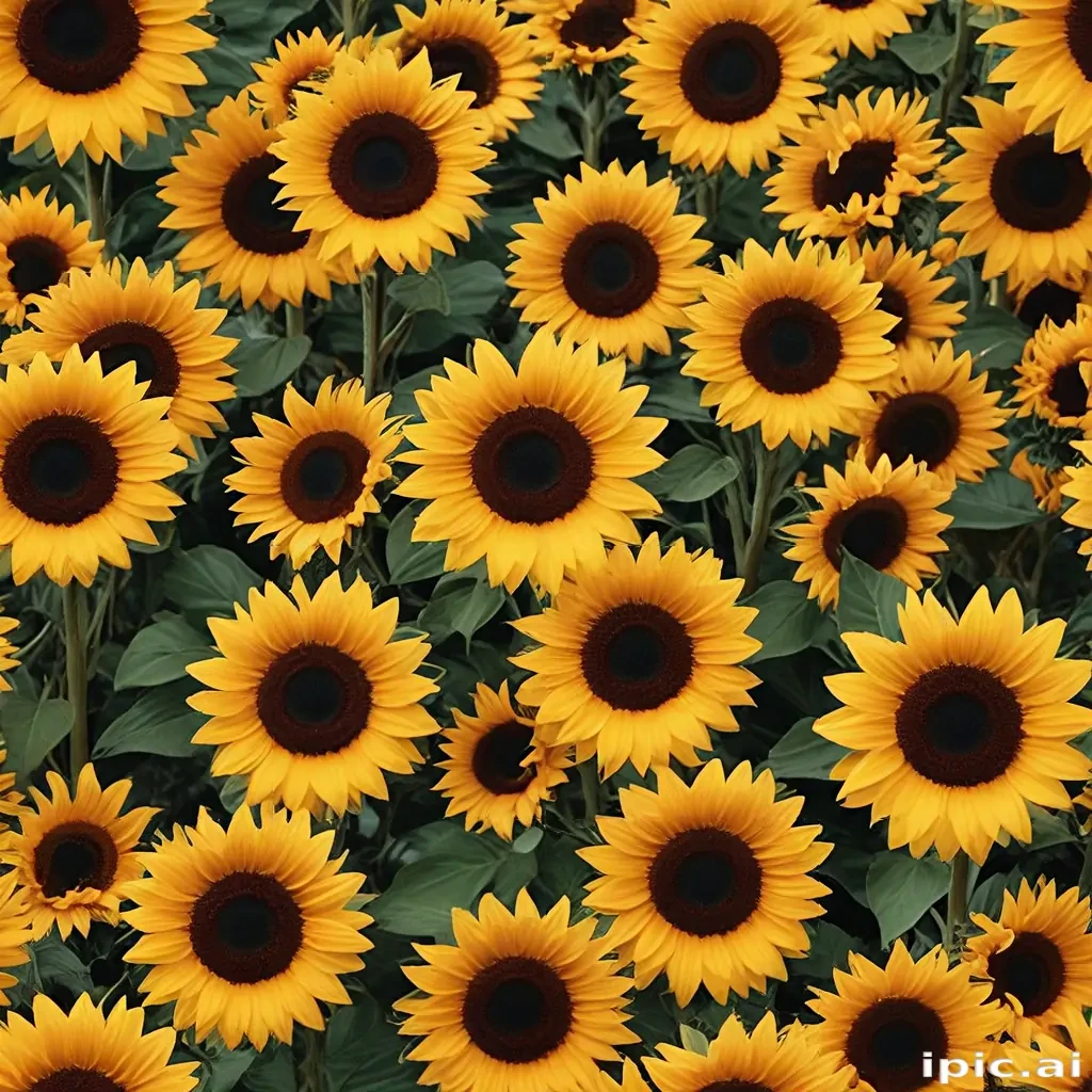 sunflower backgrounds aesthetic
