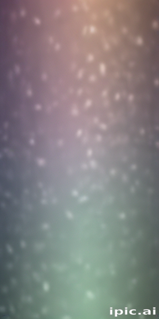 Soft and Dreamy Background with Subtle Color Gradients and Bokeh Effect