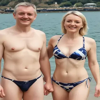 liz truss bikini