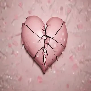 broken heart aesthetic
