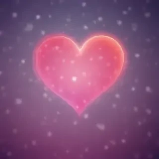 blurry heart wallpaper