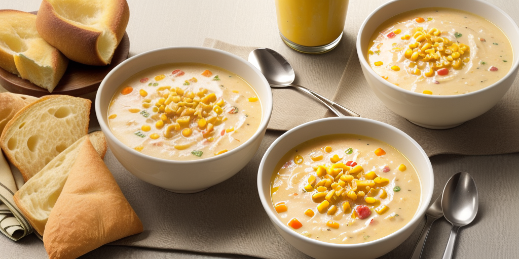 recipe for panera corn chowder