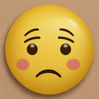sad face emoji