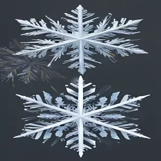 snowflake transparent background