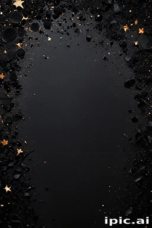 black and glitter background