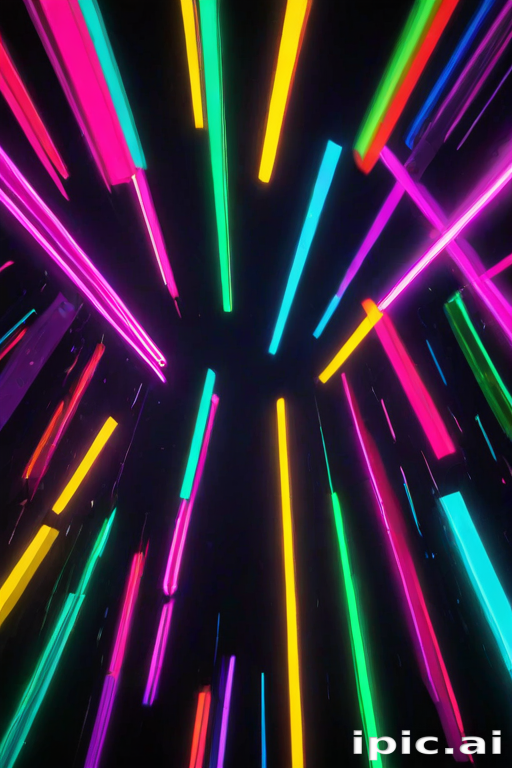 neon colored backgrounds